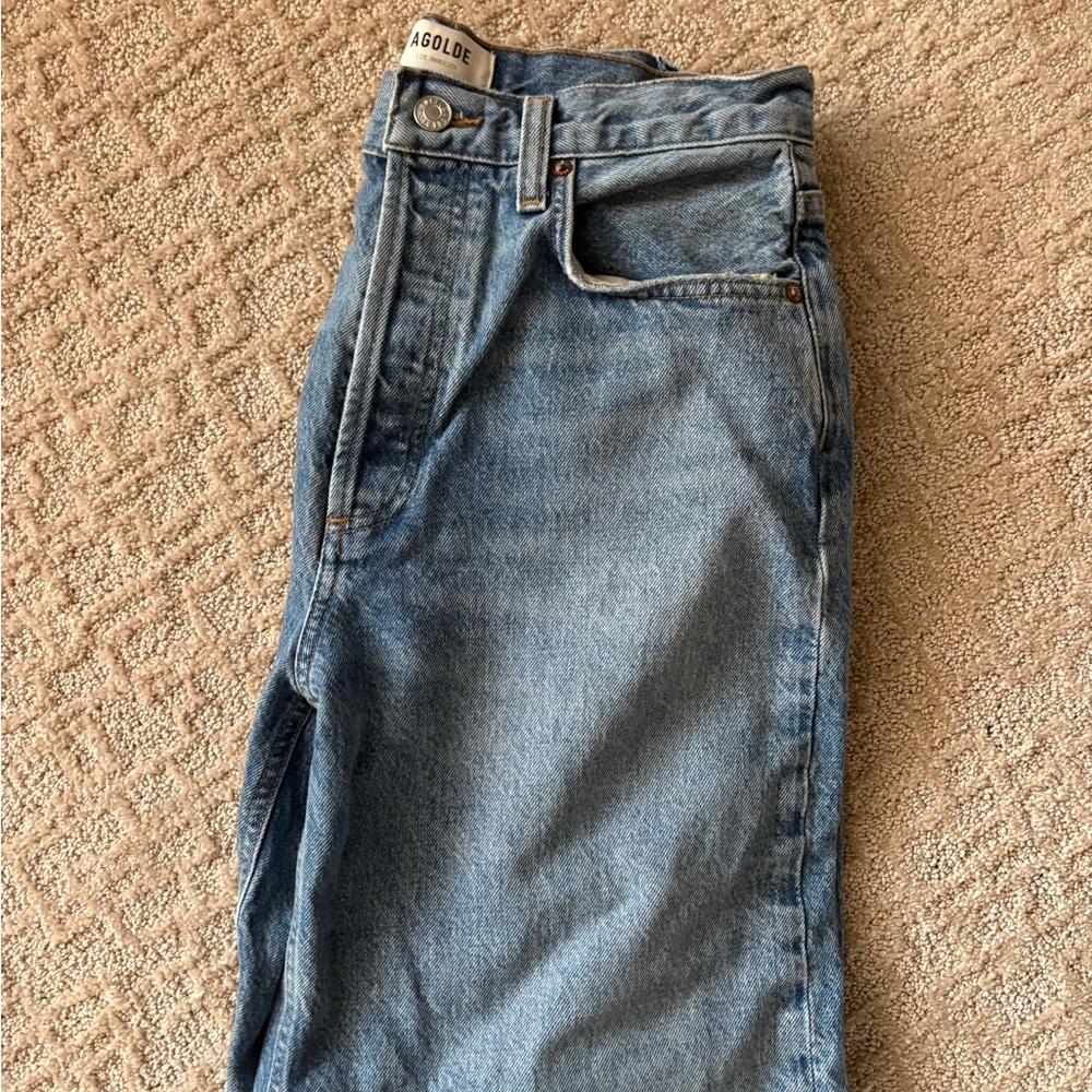 Agolde women’s Low Slung Baggy Jeans - Picture 8 of 13